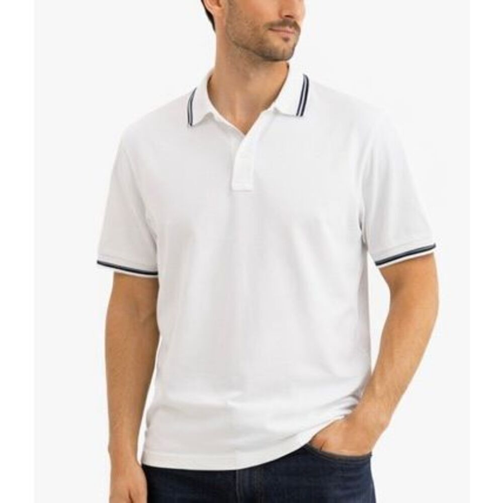 Michael Kors white trim polo shirt size large